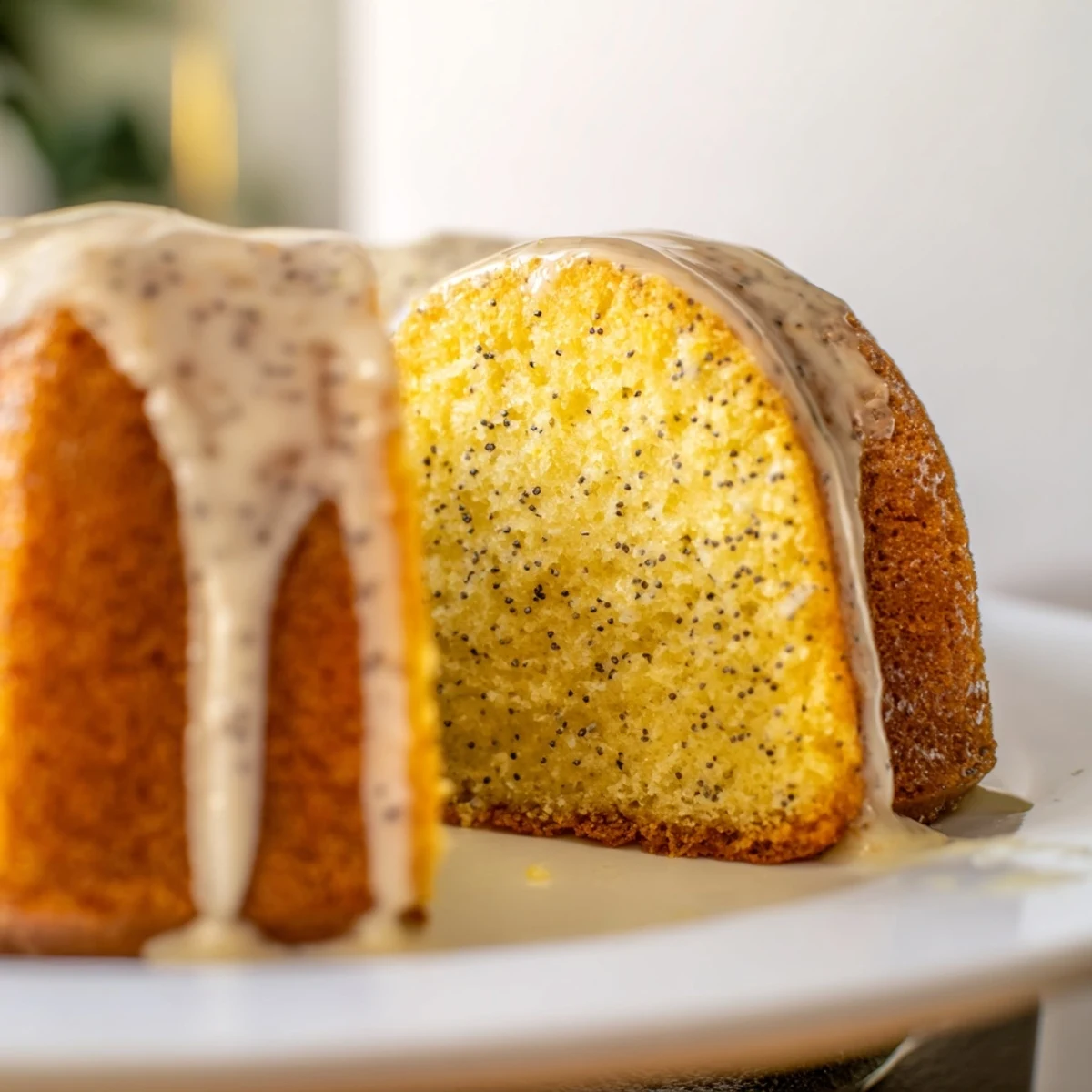 Lemon Poppy Seed Bundt Cake