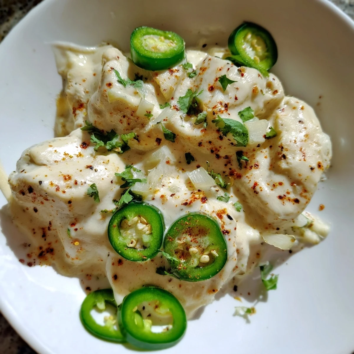 Jalapeno Chicken Creamy Garlic