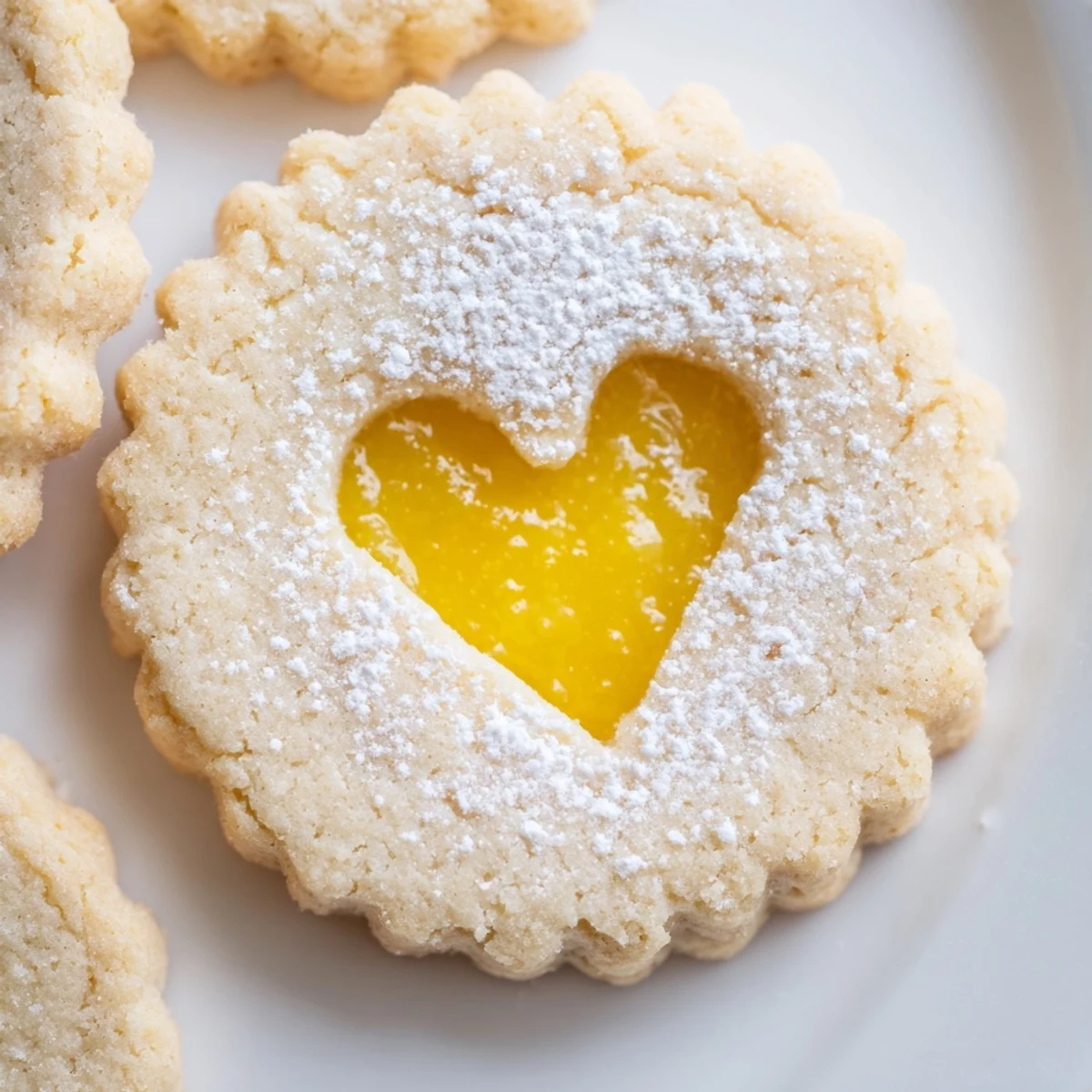 Meyer Lemon Curd Linzer