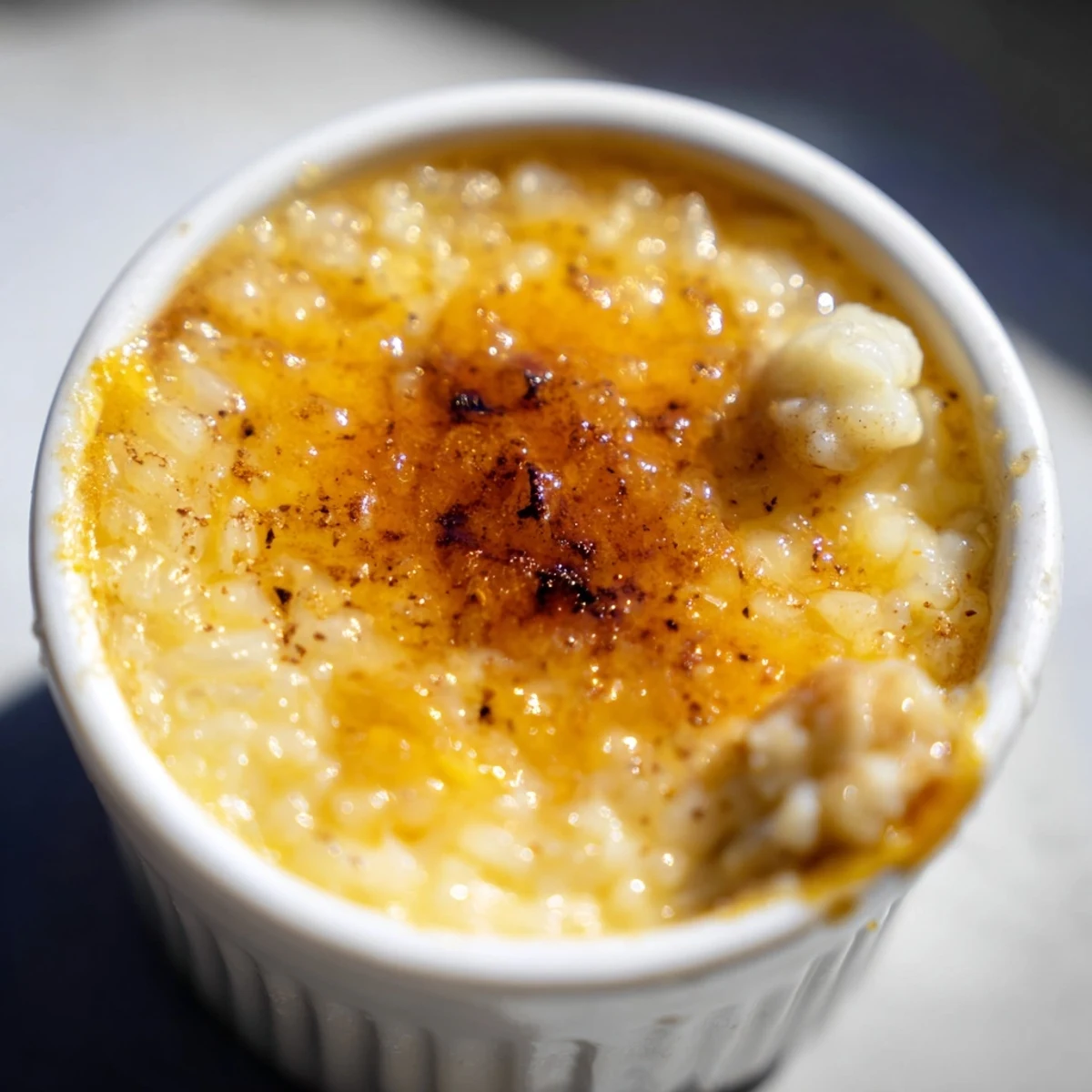 Portuguese Rice Custard