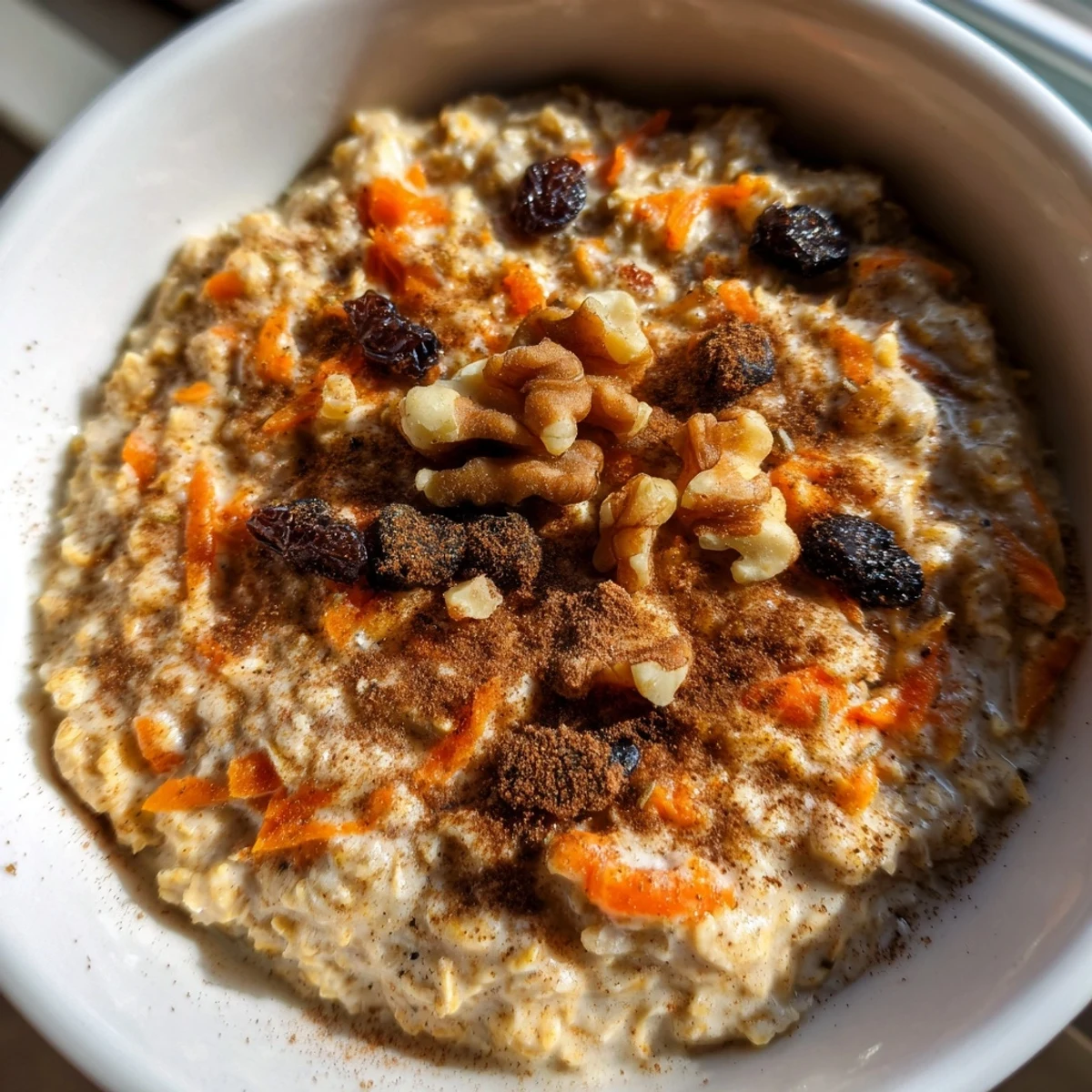 Carrot Cake Overnight Oats