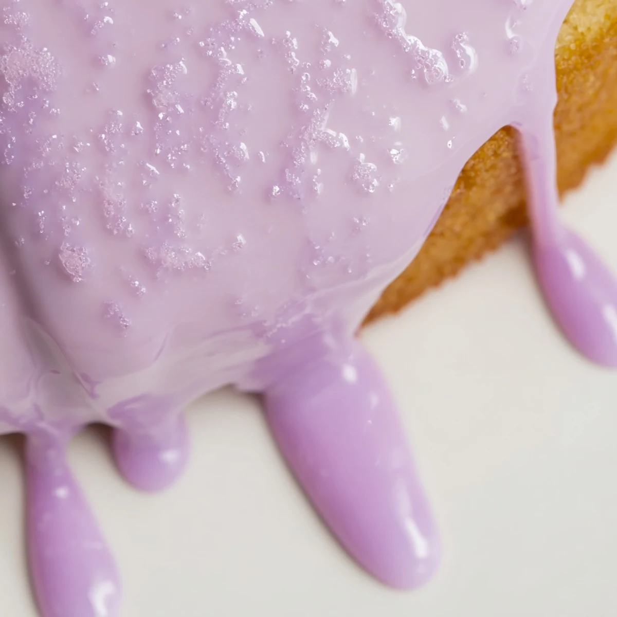 Lavender Glaze for Desserts