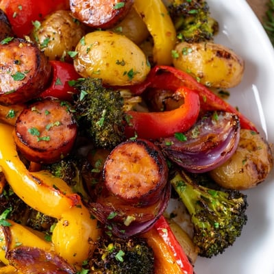 One Pan Honey Garlic Kielbasa