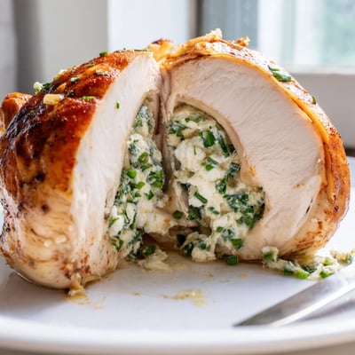 Goat Cheese Stuffed Chicken